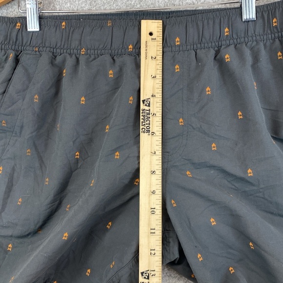 The North Face flashdry swim trunks campfire all over print gray L - Picture 6 of 11